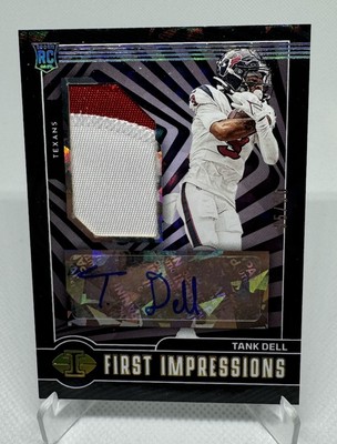 2023 Illusions - Tank Dell First Impressions Patch Auto /50 RC #134 - Texans