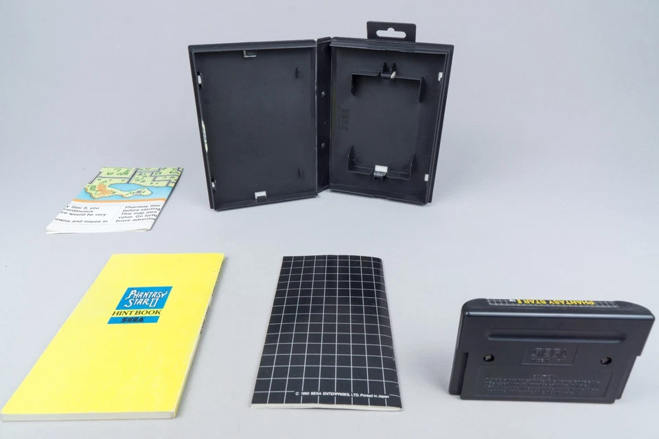 Sega Mega Drive *Phantasy Star II* OVP Anleitung Map Hint Book PAL - Bild 2 von 4