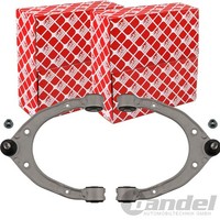 2X Febi Bilstein Querlenker Oben Vorne Beidseitig Passend FÜR Audi Q7