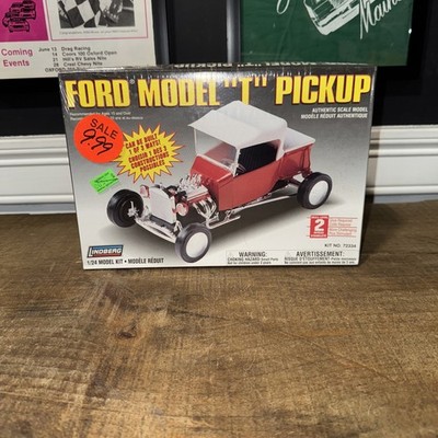 Lindberg 72334 1/24 Scale 1927 Ford Model T Pickup Plastic Model Kit SEALED