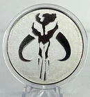 2020 Niue Star Wars Mandalorian Mythosaur 1 oz Silver Coin in Capsule