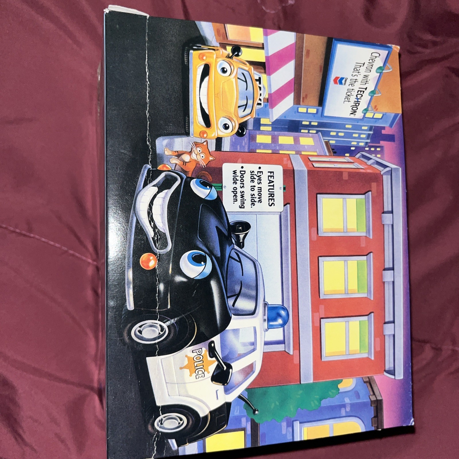 The Chevron Car 1997 - Patty Patrol Police Vintage Toy Car sealed NEW