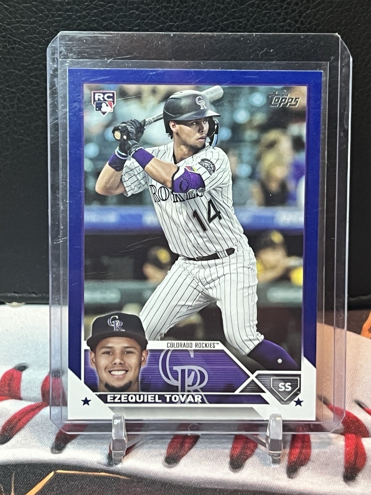 2023 Topps Series 2 - Ezequiel Tovar #651 Royal Blue (RC)