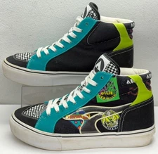 Vintage Ollie AIRWALK Aurora Shoes Checkered Retro Sneakers WAAURORA2-J Sizs 10M