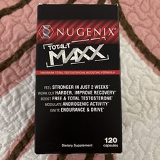 Nugenix Total-T Maxx  120 Capsules - EXP 11/2...