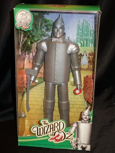2014 Tin Man 75th Anniversary Pink Label BARBIE Wizard of Oz Mattel NRFB BCP78