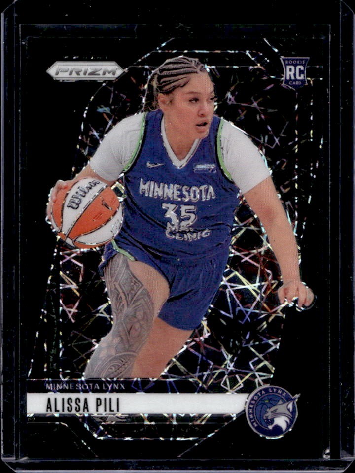 2024 Panini WNBA Prizm Alissa Pili RC Black Velocity Rookie #19/39