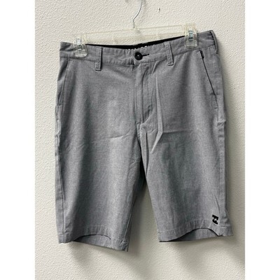 Billabong Submersibles Mens Shorts Size 29 Gray Crossfire Quad Blend Fabric