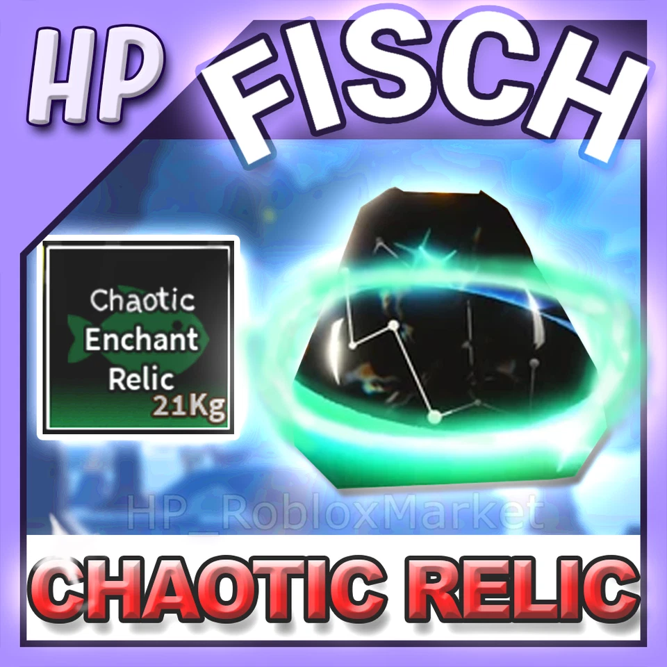 ROBLOX Fisch - CHAOTIC ENCHANT RELIC [⚡FAST • CHEAP⚡]