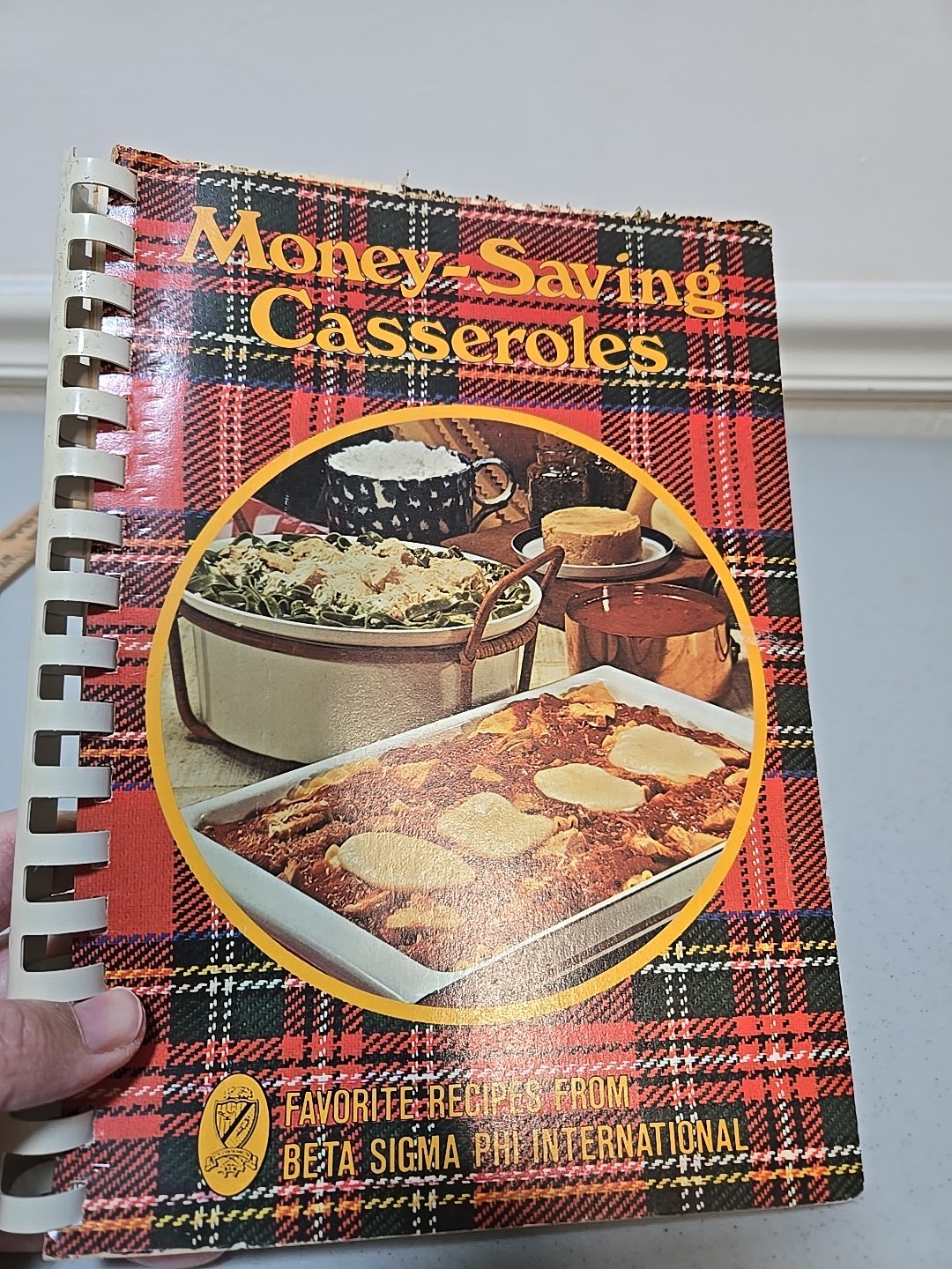 BETA SIGMA PHI INTERNATIONAL - MONEY SAVING CASSEROLES Favorite Recipes  ©1974