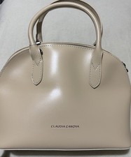 CLAUDIA CANOVA BORSA DA DONNA IN ECOPELLE MISURA MEDIA BEIGE