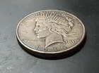 1935-S Peace Dollar - Gorgeous Details Circulated 90% Silver Coin - KEY DATE!