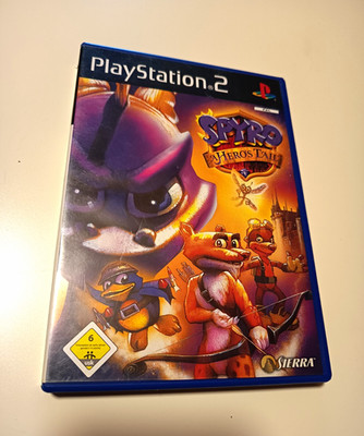 Sierra Spyro: A Hero's Tail PS2 PAL Action & Abenteuer Plattformer USK 6