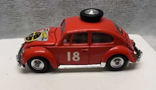 VINTAGE CORGI TOYS 1:43  #256-A VOLKSWAGEN 1200 SALOON E. AFRICAN SAFARI RALLY