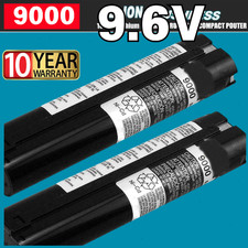 2PACK 9.6V Ni-MH Battery for Makita 9000 9001 9002 9033 9034 632007-4 6095D NEW