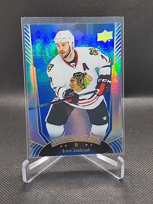 2016-17 Upper Deck - Shining Stars Defensemen Brent Seabrook #SS-2 Royal Blue