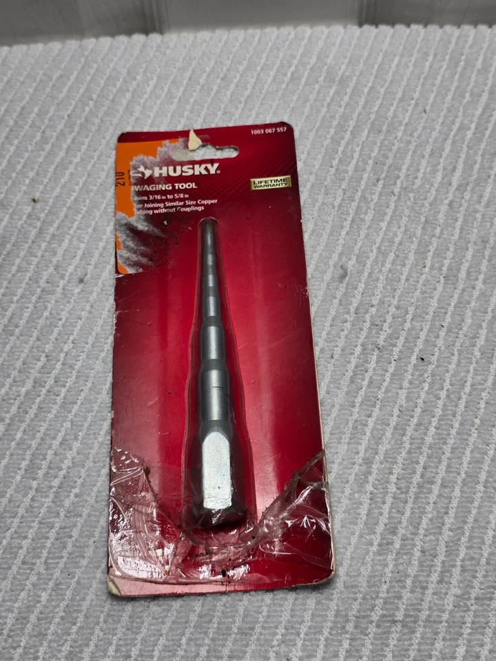 Husky Professional 6-in-1 Swaging Tool Joins 3/16" to 5/8" Copper Tubing (W - Image 2 of 4