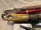 Vintage Kitchen Utensils Red Green Wood Tempered Steel Westmark Heuck Vaugman — photo 6