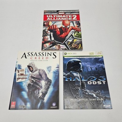Bundle Lot of 3 Gamer Official Game Guides Assassin s Creed Hhalo