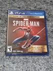 Marvels Spider-Man Game Of The Year PlayStation 4 PS4 Game T Sony NTSC-U/C 2019