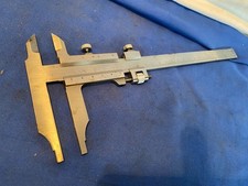 Messschieber GDR Schieblehre analog Edelstahl Gebraucht TOP Zustand Gehärtet