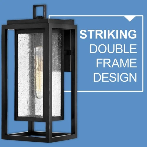 Hinkley Republic 12" High Black Outdoor Wall Light - Picture 9 of 10