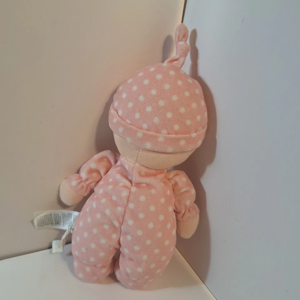 Just One You Giraffe Pink Lovey Satin Rattle & My First Doll Child Of Mine Plush - Image 3 of 4