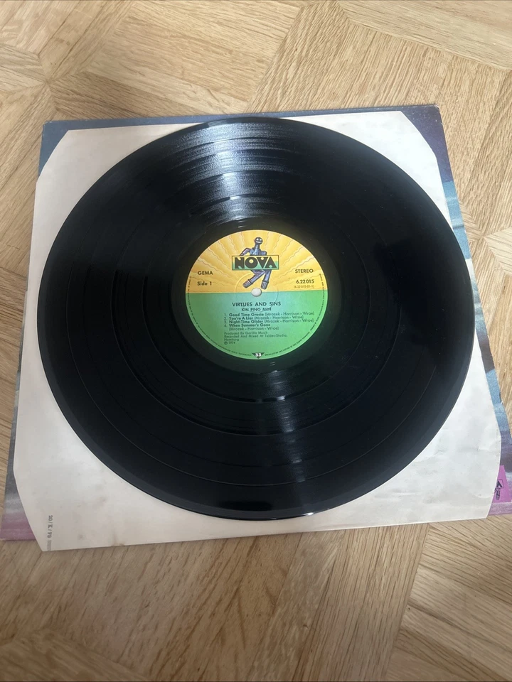 Kin Ping Meh - Virtues Sins, Nova 6.22015, Germany 1974, LP Vinyl - Bild 3 von 4