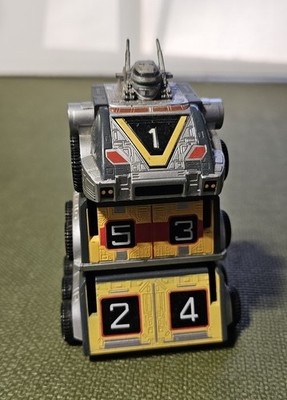 Vintage 1997 Bandai Power Rangers Turbo Artillatron Transport Zord, Incomplete 