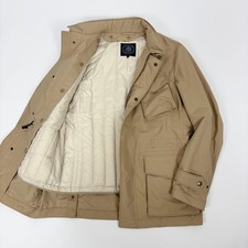 J.PRESS M65 Military Field Jacket Removable Down Liner Beige Size L