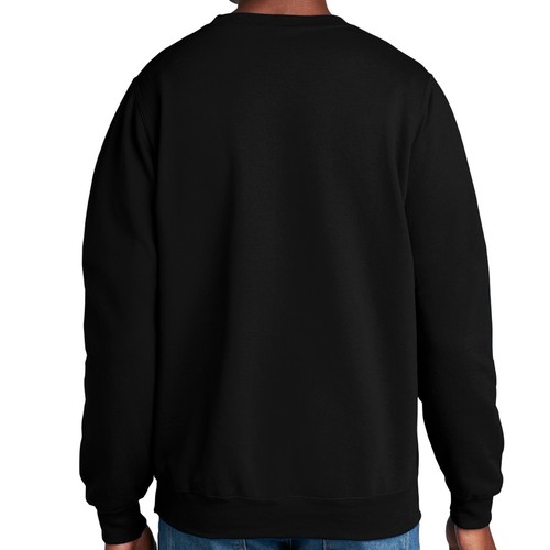 Boston Hockey Gold Block gewölbtes schwarzes klassisches Sweatshirt mit Rundhalsausschnitt - Bruins NHL - Bild 2 von 3
