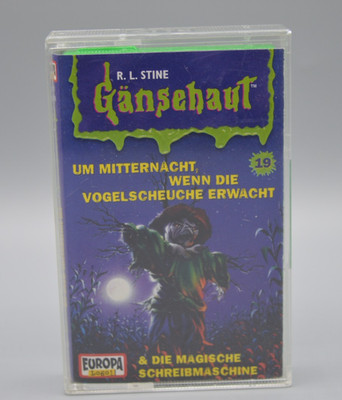 R.L.Stine Gänsehaut MC Folge 19 Um Mitternacht wenn die Vogelscheuche erwacht