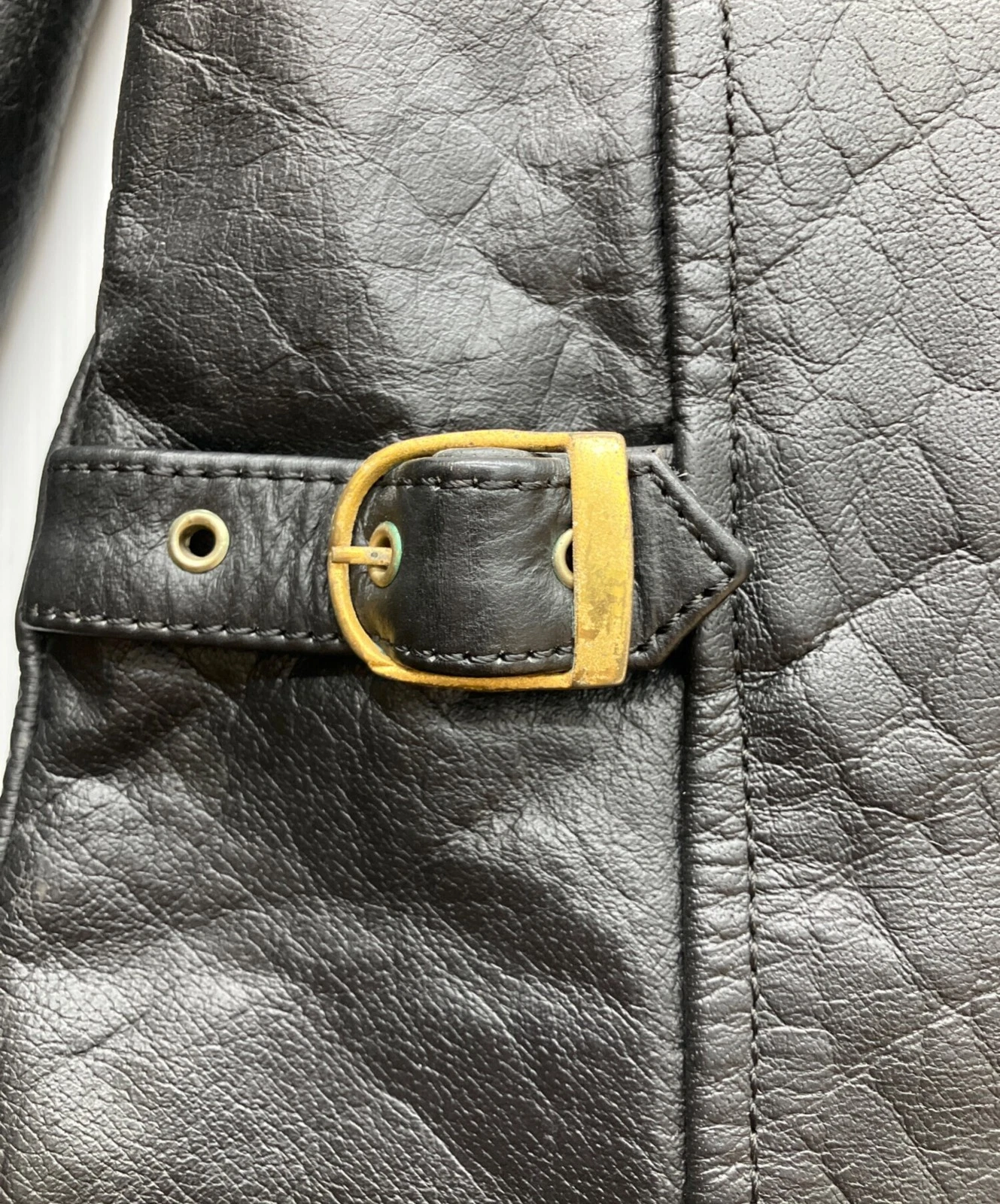 63 leathers Single Riders Jacket Men's Size XL Black - product detail image 9