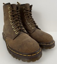 Vintage Dr. Martens Made in England 1460 Lace Up Boots UK 5 US 7 Brown Leather