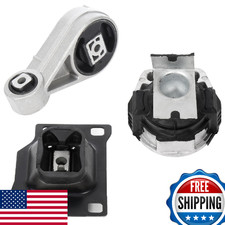 SCITOO Engine Motor Mount Bushing Transmission Mount and Torque Strut Mount Set