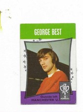 1967 A&BC FOOTBALL STAR PLAYERS GEORGE BEST MANCHESTER UNITED NR. MINT - MINT