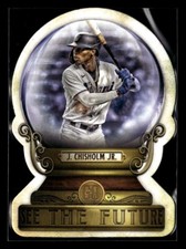 2022 Topps Gypsy Queen Crystal Gazing Die Cut #CG-16 Jazz Chisholm Jr.