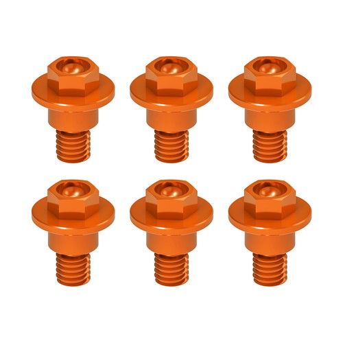 6PCS CNC Front Fork Guard Bolts Screw For KTM 125-530 SX-F XC-F EXC-F XC-W XCF-W - Picture 6 of 11