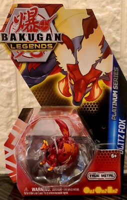 Bakugan Legends Blitz Fox Platinum Series