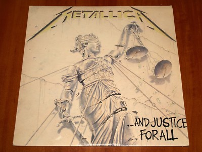 METALLICA AND JUSTICE FOR ALL 2x LP *RARE* GREEK 1st PRESS VINYL