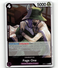 Page One OP01-112 Prices | One Piece Romance Dawn | One Piece Cards