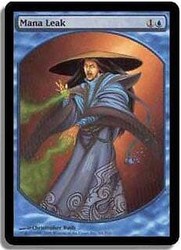 Mana Leak (Player Rewards) Textless Promo