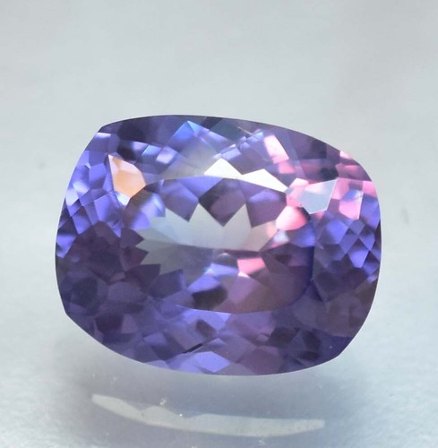 16.90 Ct Natural AAA+ Color Changing Alexandrite Cushion Cut Loose Gem Certified - Picture 7 of 8