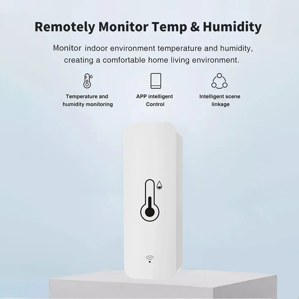 Cyprus Google Home Humidity Sensor Smart Thermometer Hygrometer Wi