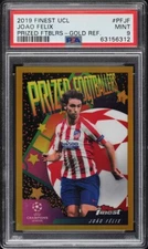 JOAO FELIX 2019 FINEST UEFA PRIZED FOOTBALLERS GOLD REFRACTOR /50 PSA 9 🔥