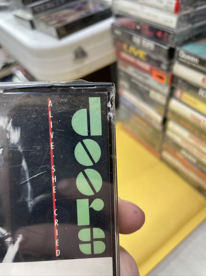 The Doors - Alive, She Cried (Audio Cassette) Elektra Records 60269-4 - Image 4 of 4