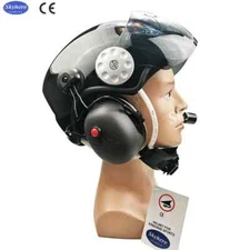 EN966 Standard Noise Cancelling Paramotor Helmet Paramotoring Headset PPG Helmet