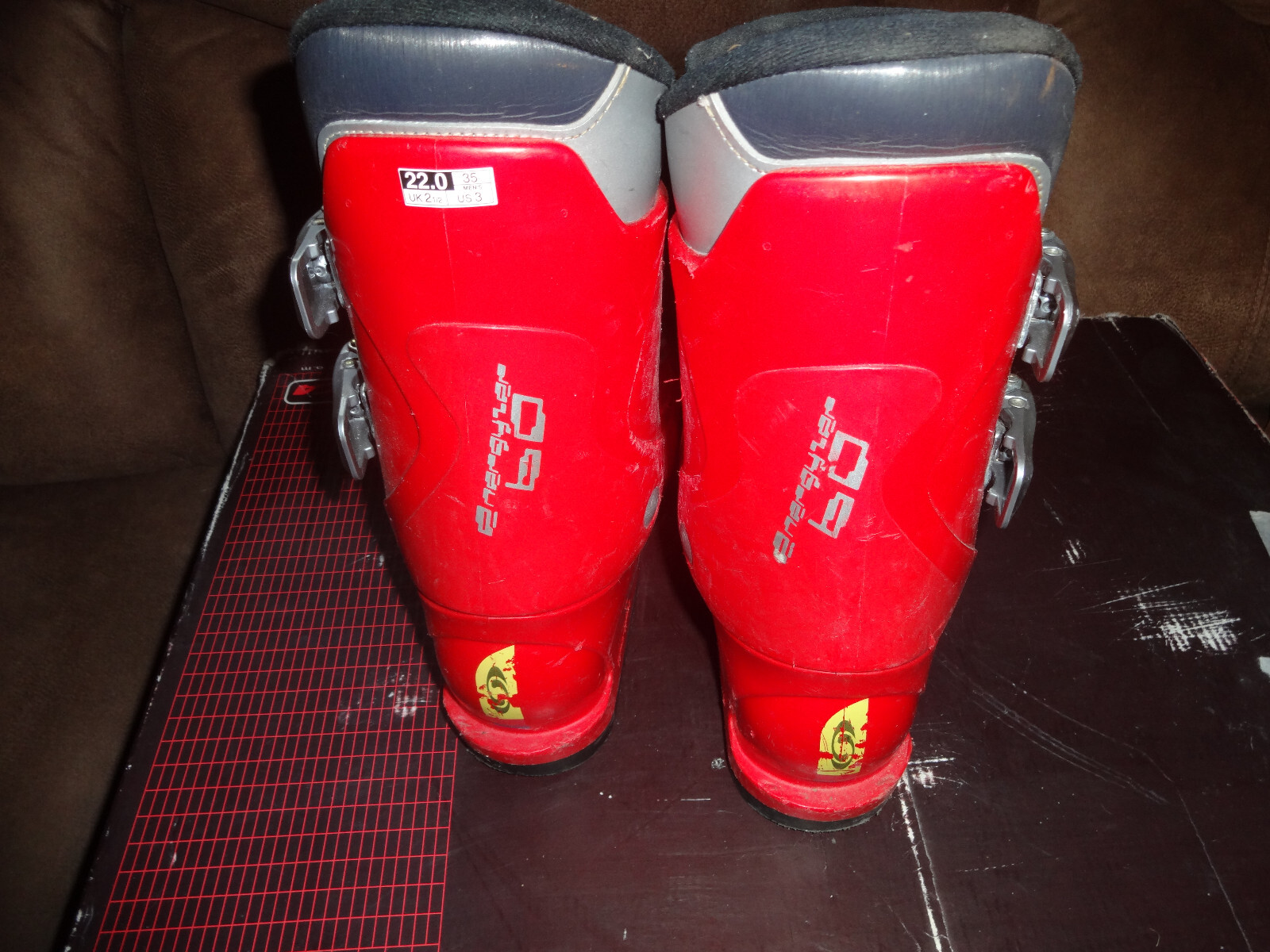 Salomon Energyzer 60 Scarponi da sci 22.0 35 Vedi foto