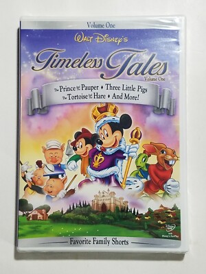 Disney's Timeless Tales Volume One DVD REGION 1 (2005) -- NEW