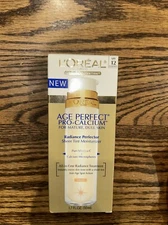 NIB L'Oreal Age-Perfect Pro-Calcium Radiance Perfector Sheer Tint LIGHT 1.7oz